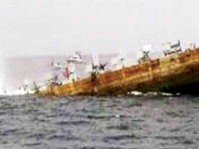 Barge Salt Laden Barge Sinks Coast Guard Saves Six