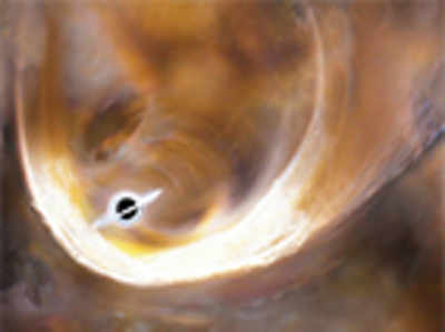 Second largest black hole in Milky Way?