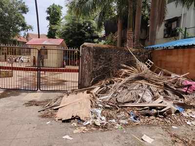 Overgrown branches, garbage pose risk to Dadar school students