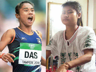 Mirror image: Tale of 2 athletes