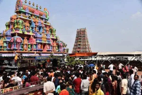 Durga temple orders audit after girl injured by falling slab