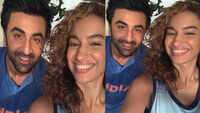 Ranbir Kapoor's viral selfie with model Elena Fernandes is all about cricket mania in this World Cup season 