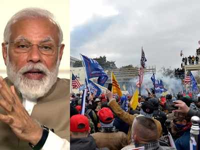 PM Modi on US Capitol Violence: Democratic process cannot be allowed to be subverted; world leaders condemn 'assault on democracy'
