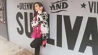 Sara Ali Khan takes a break from the hectic shooting 