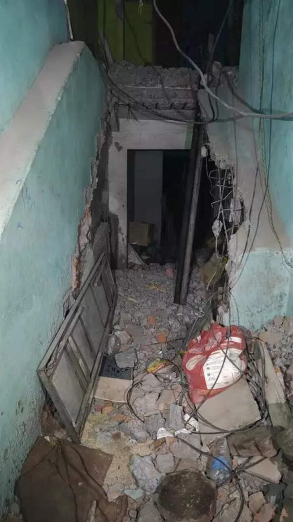Two labourers rescued after roof of house collapses in Banganag area