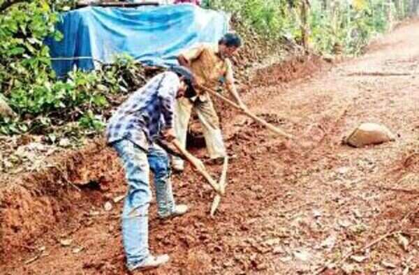 Kerala: Father-son duo construct 200m road without third-party help