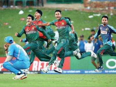 U-19 World Cup: ICC to review footage of Bangladesh’s unruly celebration after victory over India
