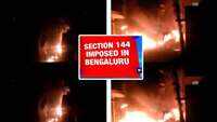 Violent clash over post on Prophet Muhammad: Section 144 imposed in Bengaluru, 60 cops injured 