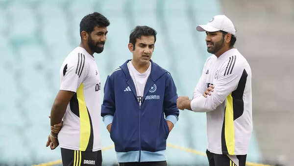 Why no interactions between India captain and coach at the Sydney nets?