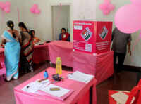 Lok Sabha Elections 2019: EC sets up ‘Pink or All-Women’ polling booth in Noida 