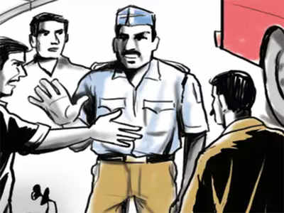 Techie on a short fuse after bang-up ‘shoves’ traffic cop