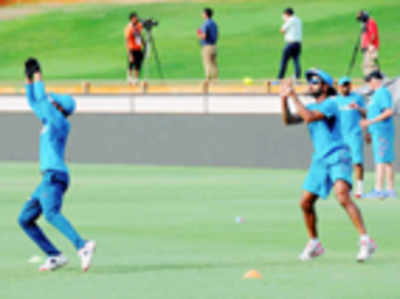 Team India stay cool in warm Perth