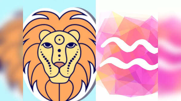 Leo and Aquarius