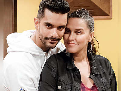 When Angad Bedi discusses ex-girlfriends with wife Neha Dhupia