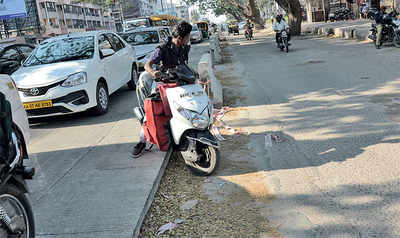 Traffic police, BBMP in a rough patch over works