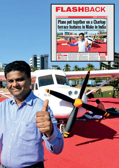 Amol Yadav's six seater ‘Home-made’ plane gets DGCA registration