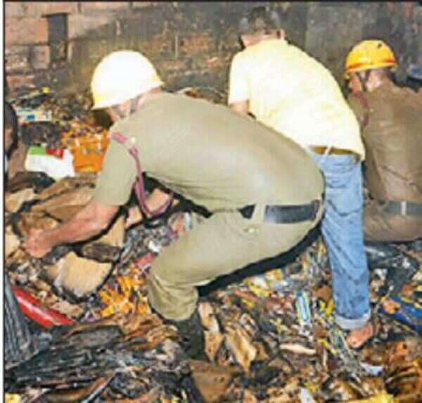 Incense-stick stock behind house fire?