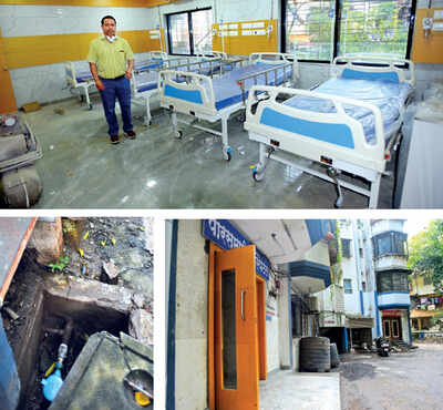 Hospital ready but yet to start as doc and residents fight Hospital ready but yet to start as doc and residents fight