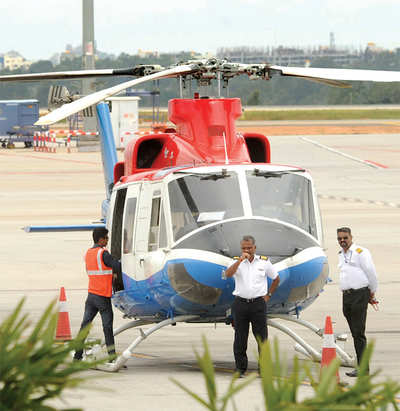 Heli-taxi service gets a thumbs-up