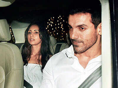 John Abraham parties with filmmaker-friends