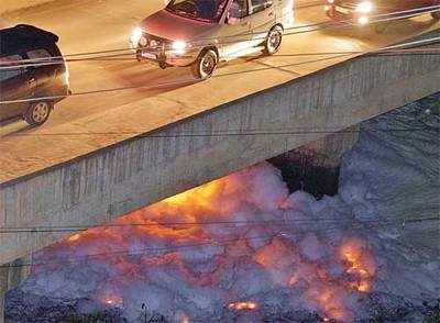 Bellandur Lake jumps from froth to fire