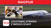 Lightning strikes 2 IndiGo engineers at Nagpur airport 