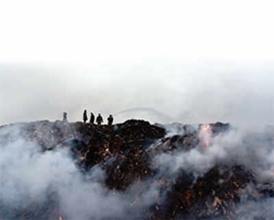 Deonar dumping ground up in flames, once again