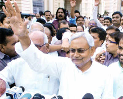 JD(U) wins trust vote in Bihar assembly, BJP walks out