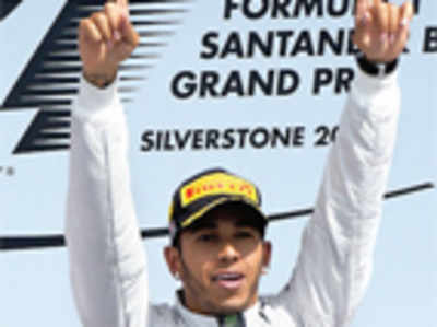 Hamilton wins British Grand Prix after Rosberg retires
