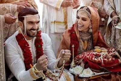 Fans go gaga as Deepika Padukone, Ranveer Singh share first pictures from wedding on Instagram