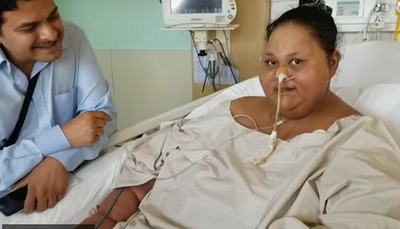 Saifee hospital doctors release Eman Ahmed’s smiling video post weight loss