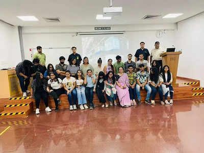 Media students visit Times of India printing press
