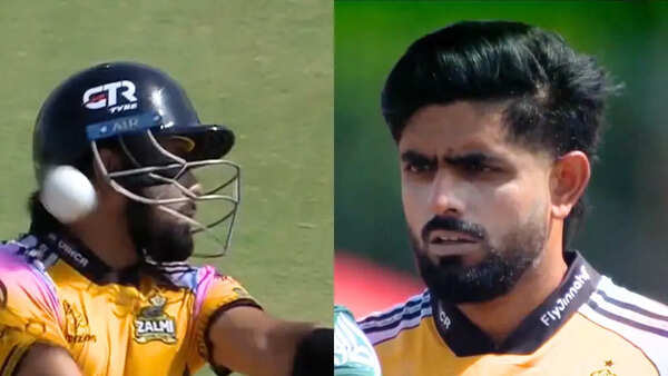Scary moment! Pakistan's Babar Azam in severe pain during PSL match - Watch