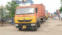 Containers of ammonium nitrate being shifted from Chennai 