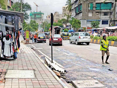 Bandra gets its own freeway: Relief for pedestrians as 200 unauthorised hawkers and vehicles cleared