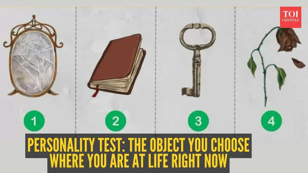Personality test: The object you choose reveals where you are at life right now