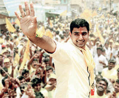 Naidu to induct his son Lokesh into cabinet