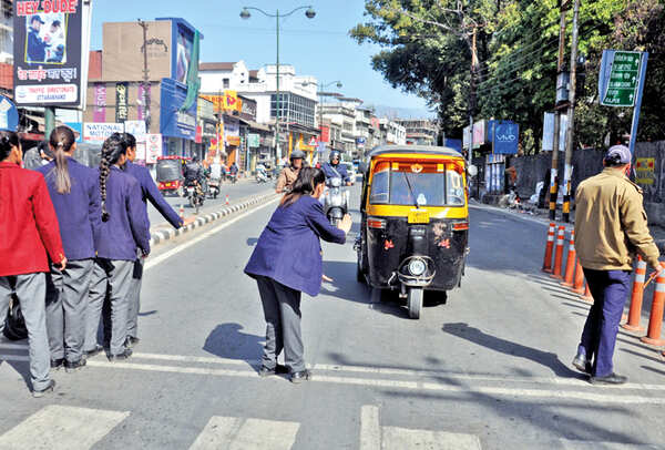 Lessons in road safety from school kids in Doon