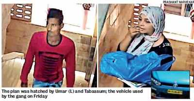 Robbers planted mobile in van headed to Gujarat to mislead cops
