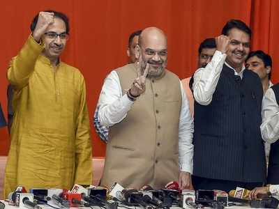 After sealing seat-sharing pact with BJP, Sena cautions govt against any kind of 'war for poll gain' rhetoric