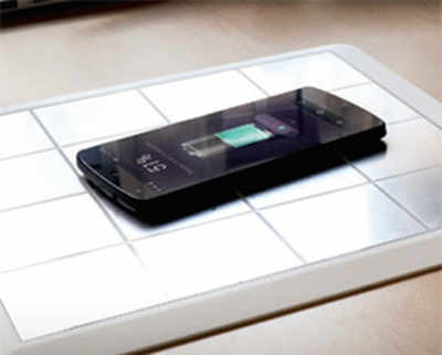 A sticker to wirelessly charge any smartphone