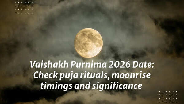 Vaishakh Purnima 2026 Date: Check puja rituals, moonrise timings and significance