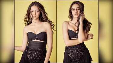 Birthday Beauty in Black! 'Fighter' bombshell Ananya Panday aces ...