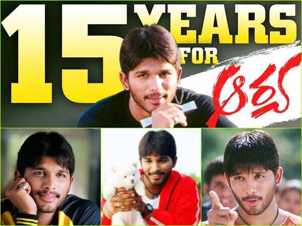 Allu Arjun reminisces ‘Arya’ as the youthful-drama completes 15 years at the box-office