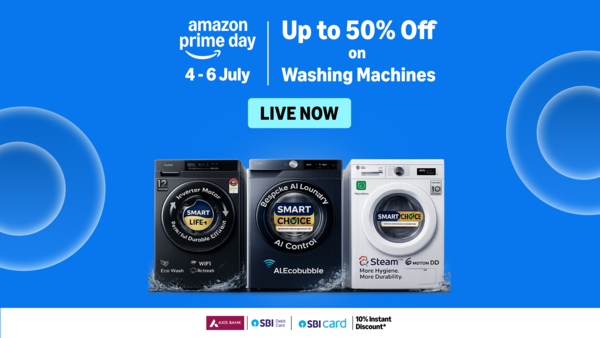 Amazon Sale: Save Up To 50% on Washing Machines From Brands Like IFB, Godrej, Samsung & More