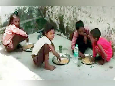Video shows Dalit students eating meals separately, bringing own plates at UP school