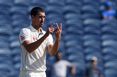 Mitchell Starc out of India tour with stress fracture