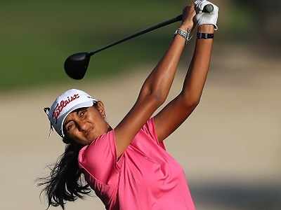 A year after debut, Aditi Ashok is now a star player at Vic Oates Open