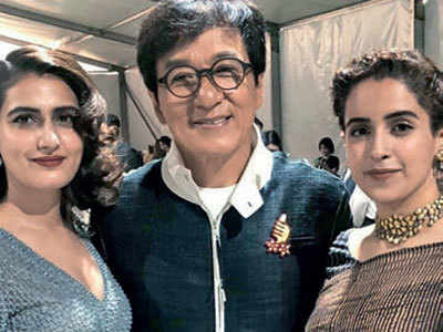 Meeting Jackie Chan: Sanya Malhotra, Fatima Sana Shaikh's fan girl moment