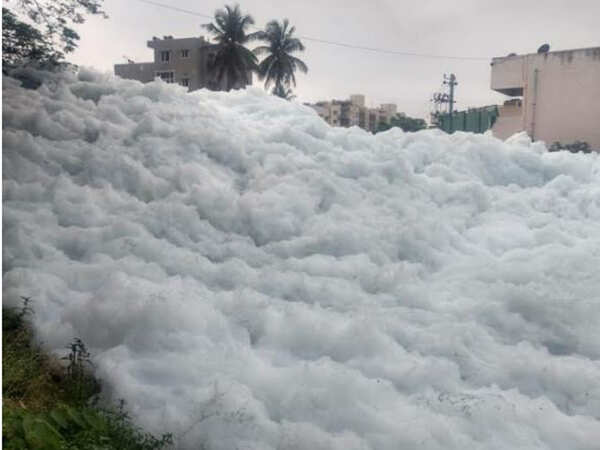 Bengaluru rains: Bellandur froth threatens to spill over